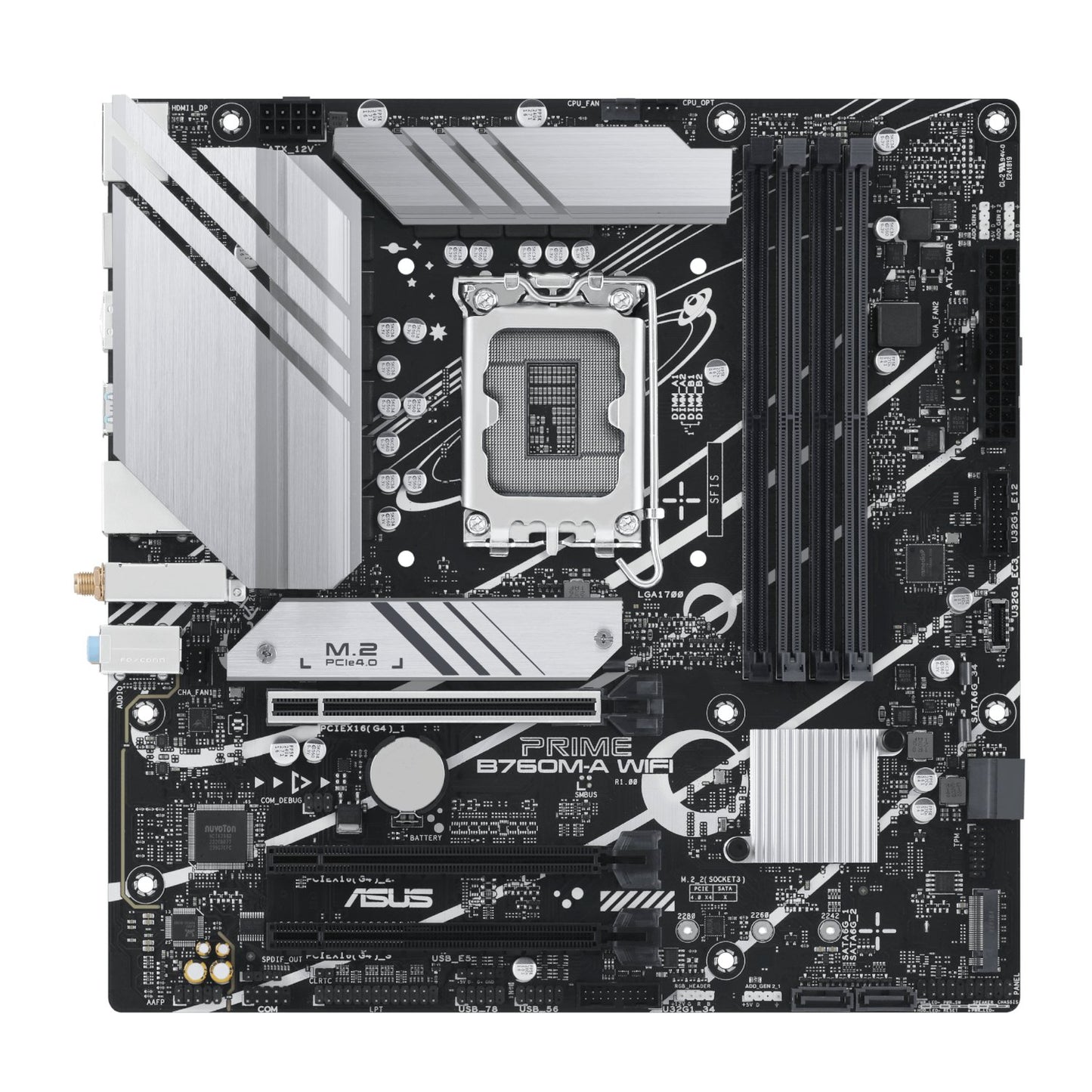 Asus PRIME B760M-A WIFI Intel LGA1700 M-ATX Motherboard-1