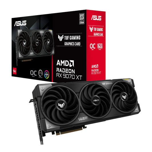 Asus TUF Gaming Radeon RX 9070 XT OC Edition 16GB GDDR6 Graphics Card-0