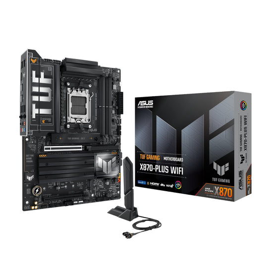 Asus TUF Gaming X870-PLUS WIFI AMD AM5 ATX Gaming Motherboard-0