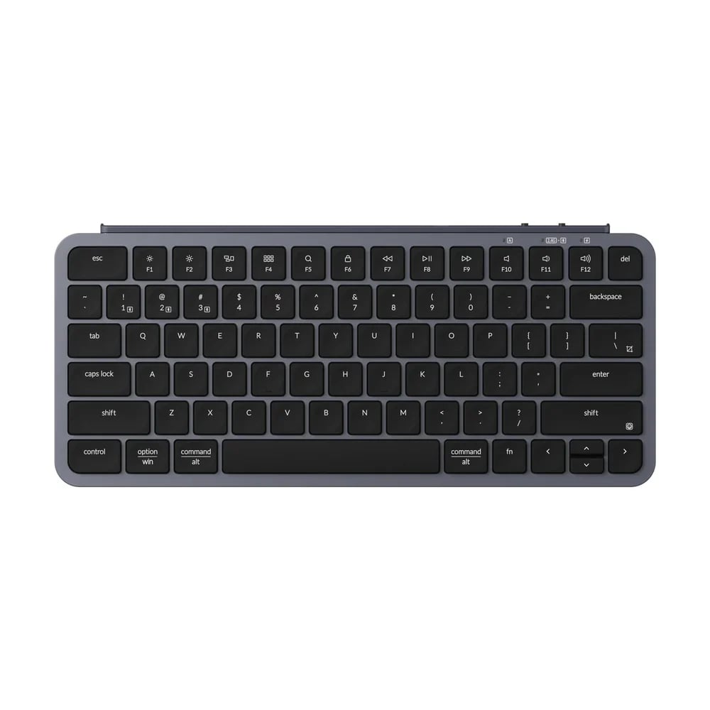 Keychron B1 Pro Ultra-Slim 75% Wireless Keyboard - Space Grey-0