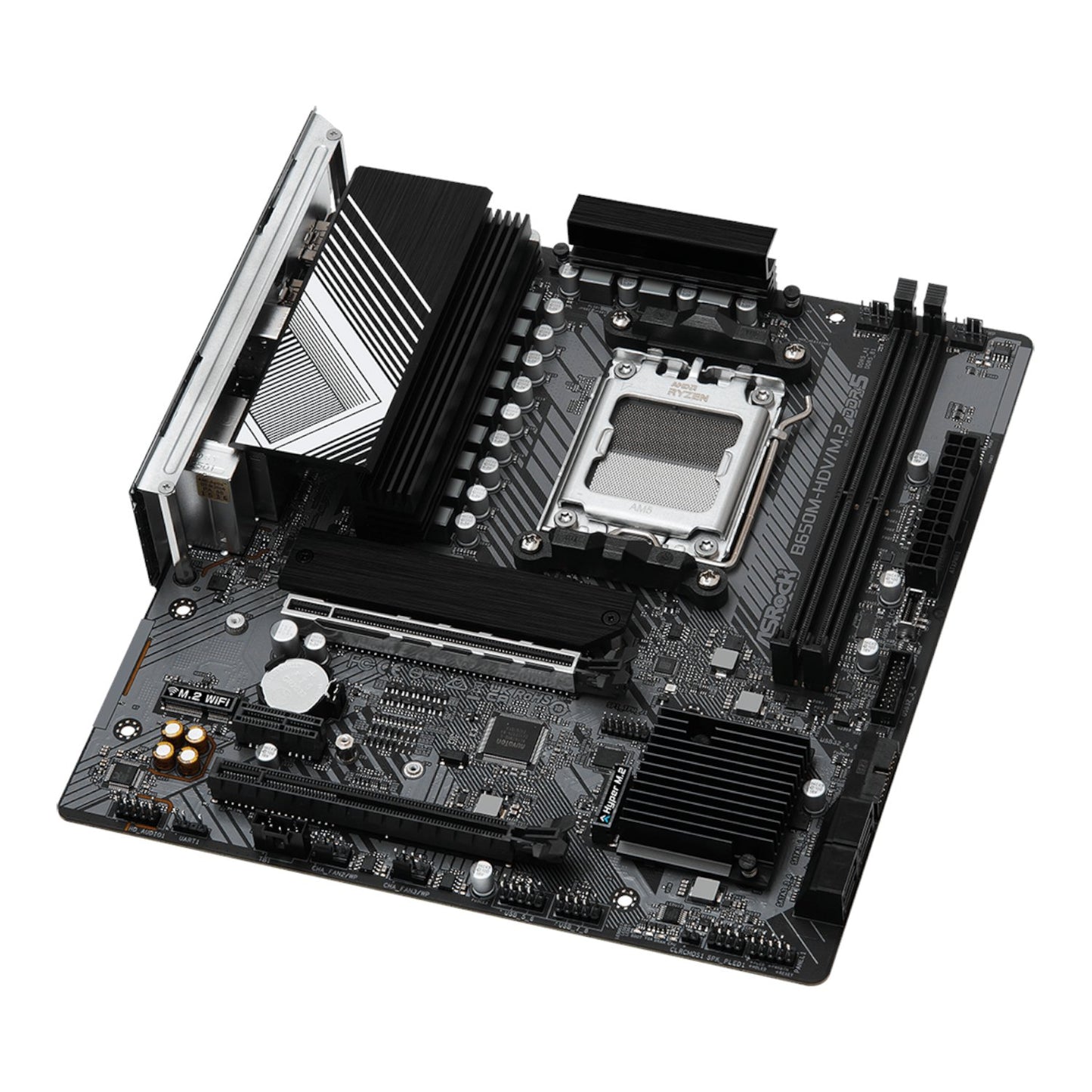 ASRock B650M-HDV/M.2 AM5 Micro-ATX Motherboard-2