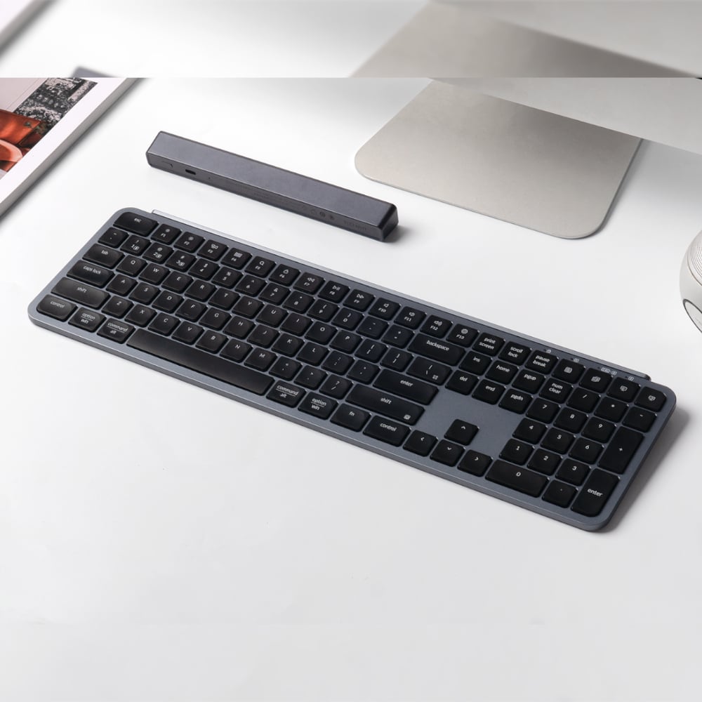 Keychron B6 Pro Ultra-Slim 100% Wireless Keyboard – Space Grey-4