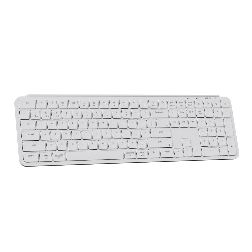 Keychron B6 Pro Ultra-Slim 100% Wireless Keyboard – Ivory White-1