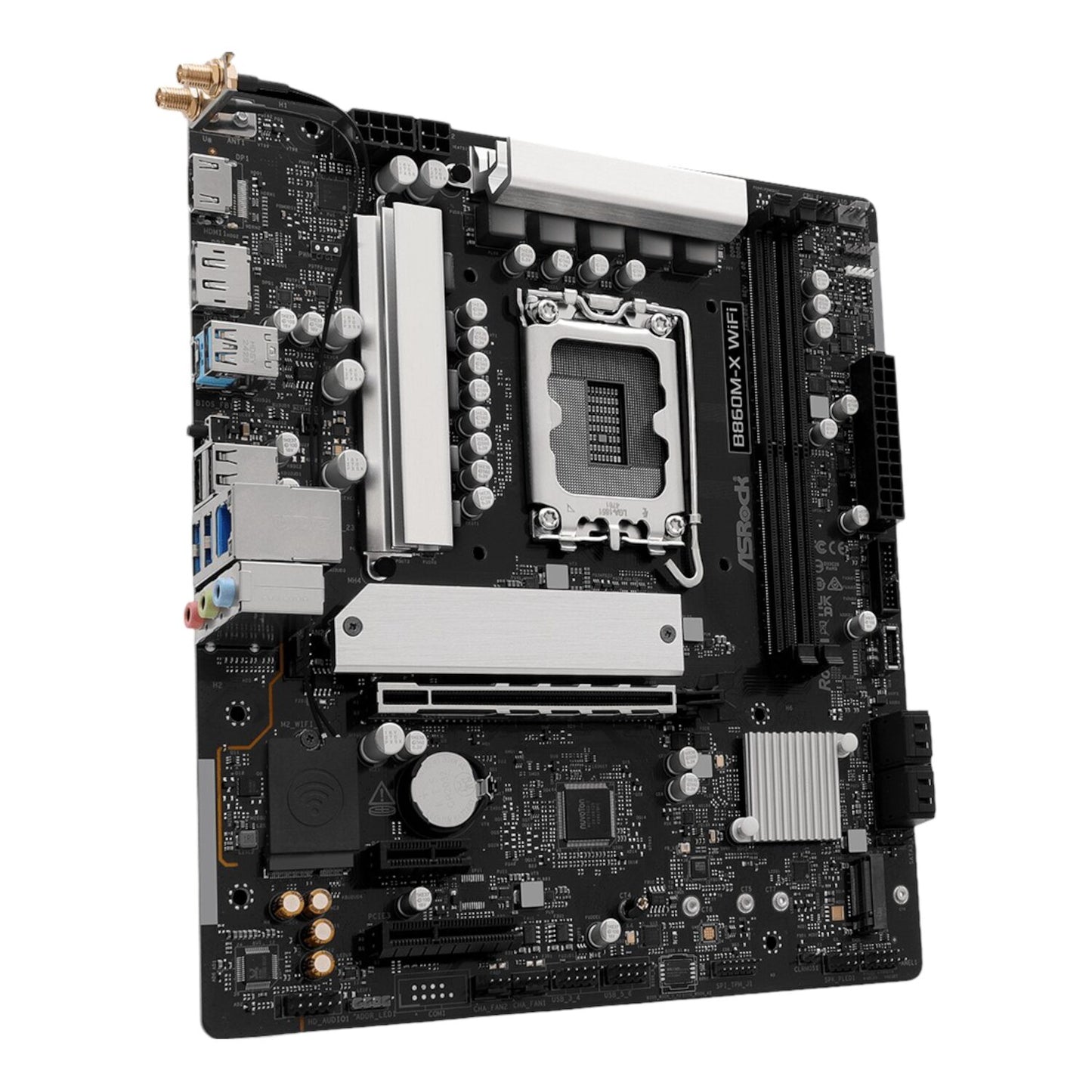 ASRock B860M-X Micro ATX DDR5 Motherboard (PCIe 5 and Wi-Fi 6E)-3