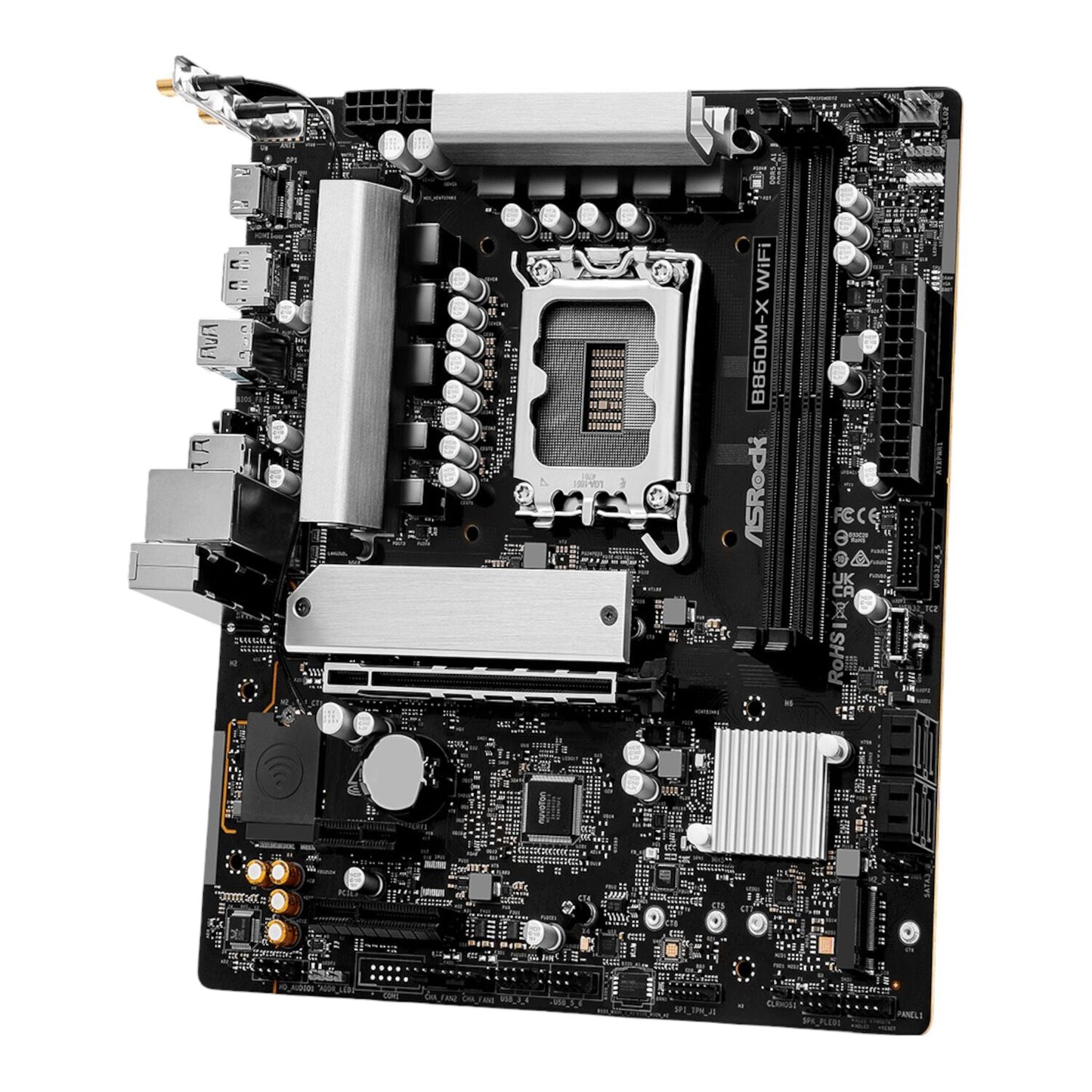 ASRock B860M-X Micro ATX DDR5 Motherboard (PCIe 5 and Wi-Fi 6E)-4