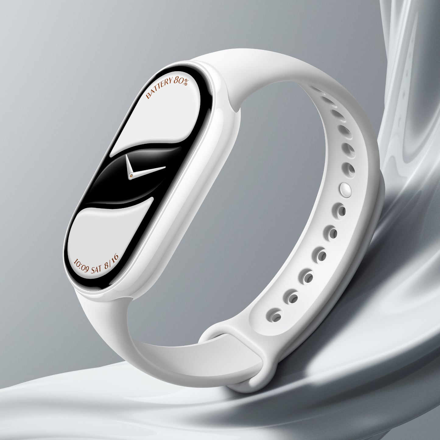 Xiaomi Smart Band 10 Ceramic Edition - White-3