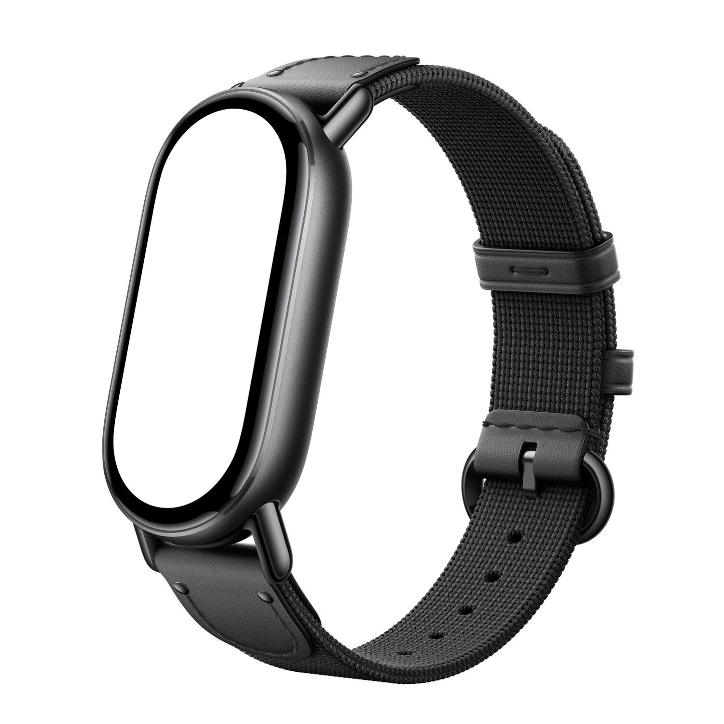 Xiaomi Smart Band 10 Knitted Silk Strap - Ebony Black-1