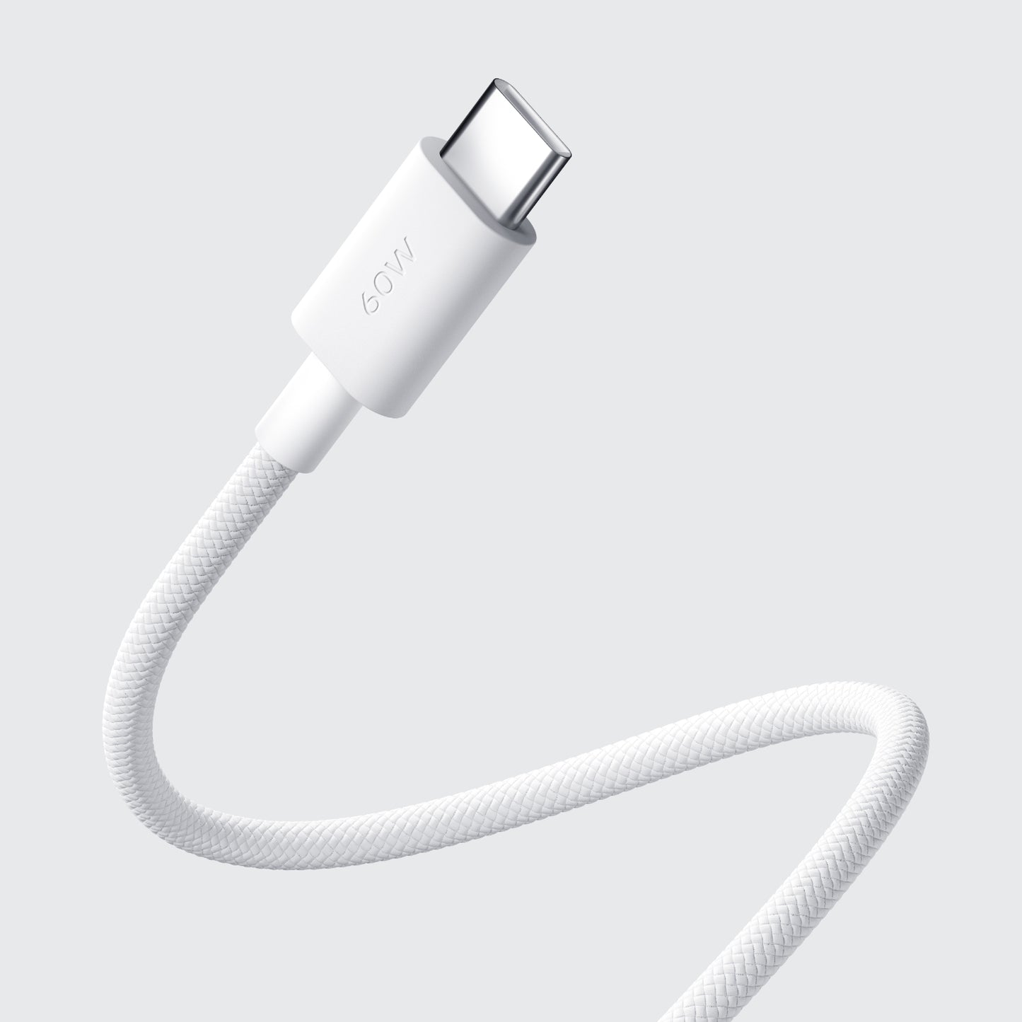 Xiaomi 3A Braided USB Type-C to USB Type-C Cable 1M - White-2