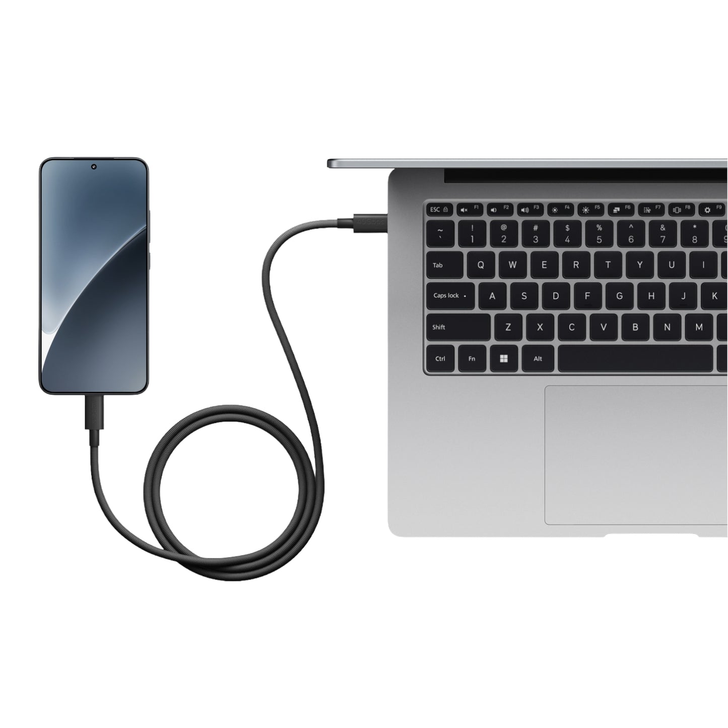 Xiaomi USB4 6A USB Type-C To USB Type-C Braided Cable 1m- (120W, 40Gbps, 8K)-5