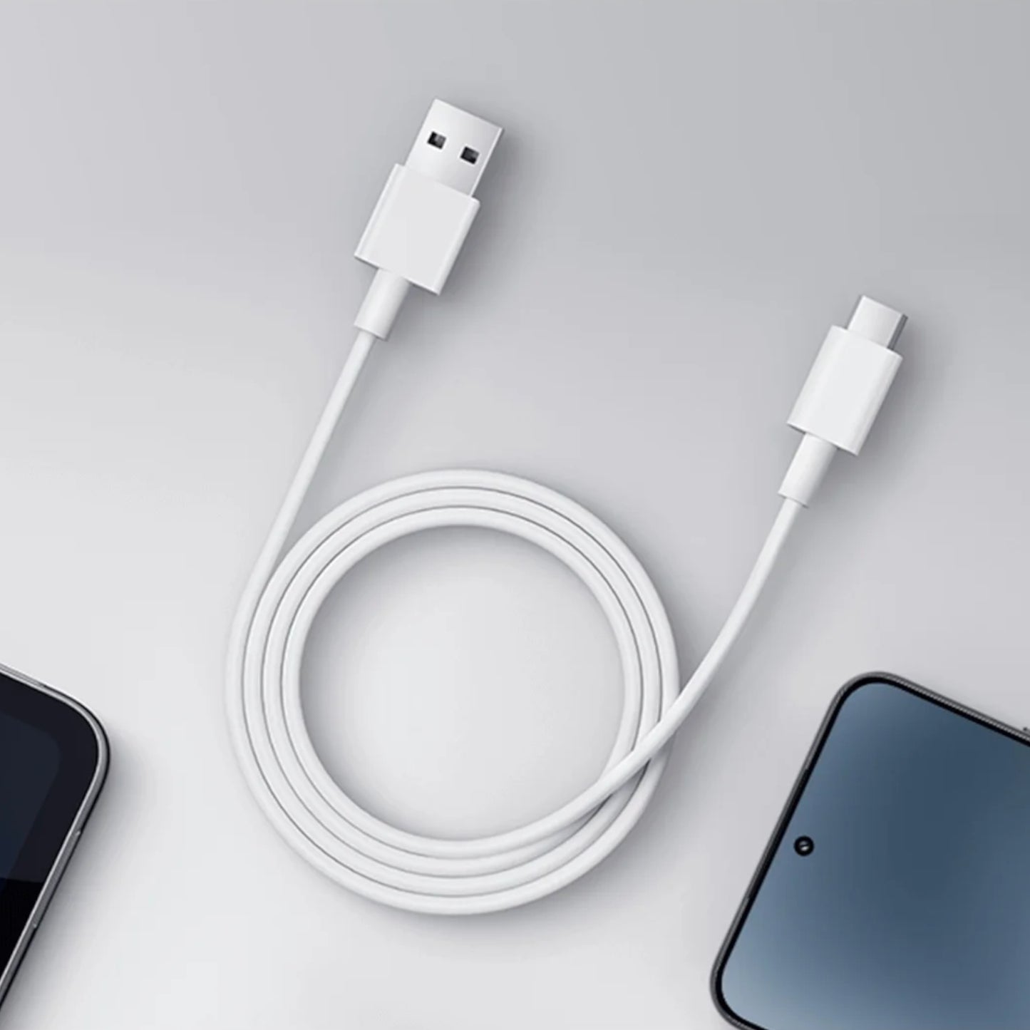 Xiaomi 3A USB-A to USB Type-C Cable 1M - White-3