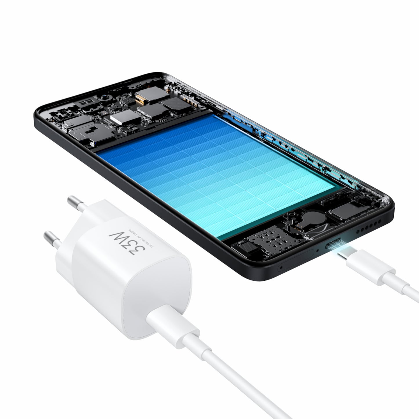 Xiaomi 33W Nano USB Type-C Charger-White-4