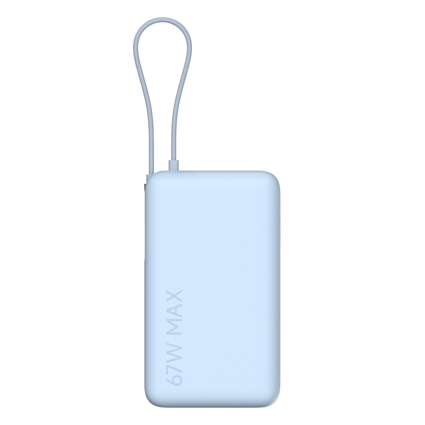 Xiaomi 67W Power Bank 10000mAh (Integrated Cable) - Ice Blue-1