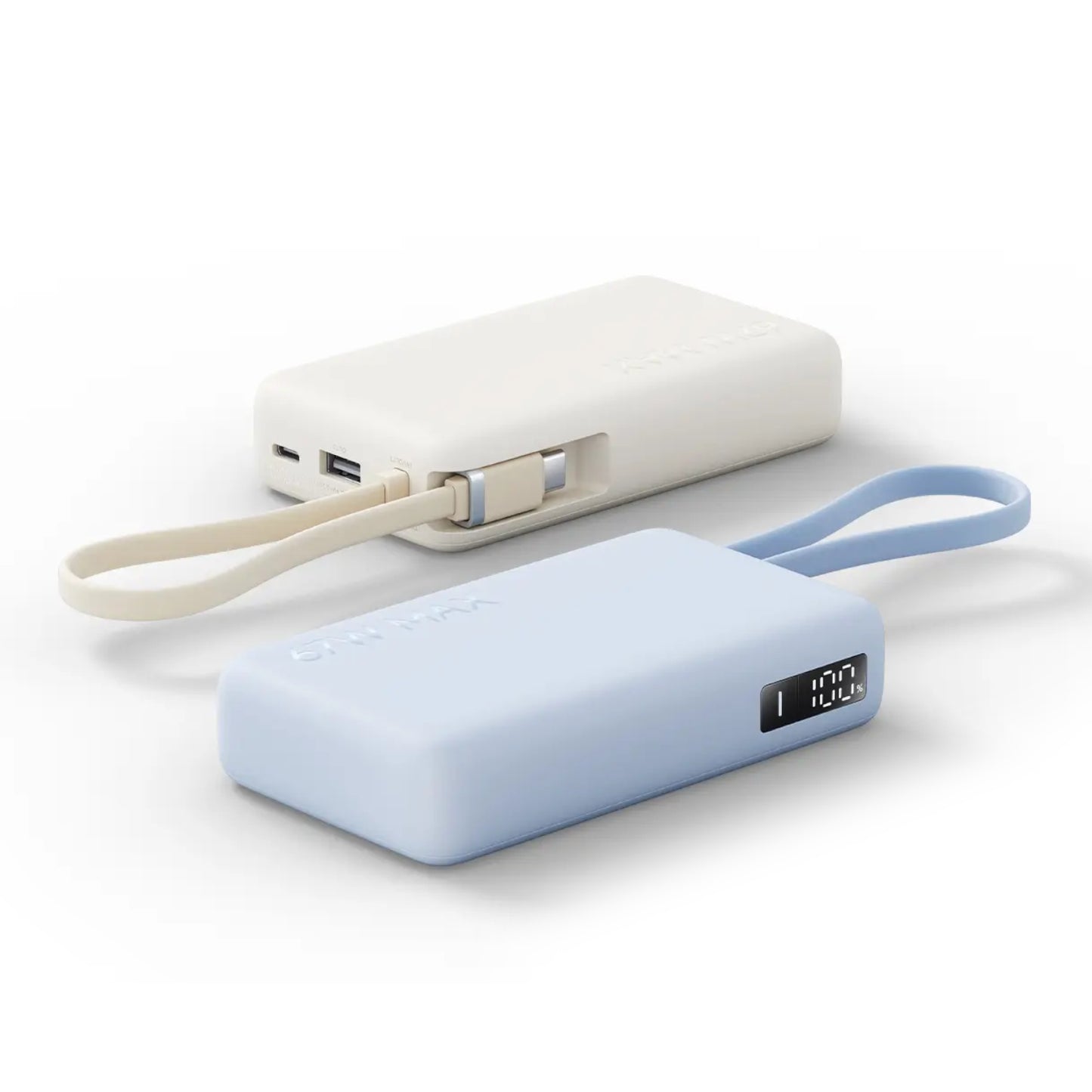 Xiaomi 67W Power Bank 10000mAh (Integrated Cable) - Ice Blue-6