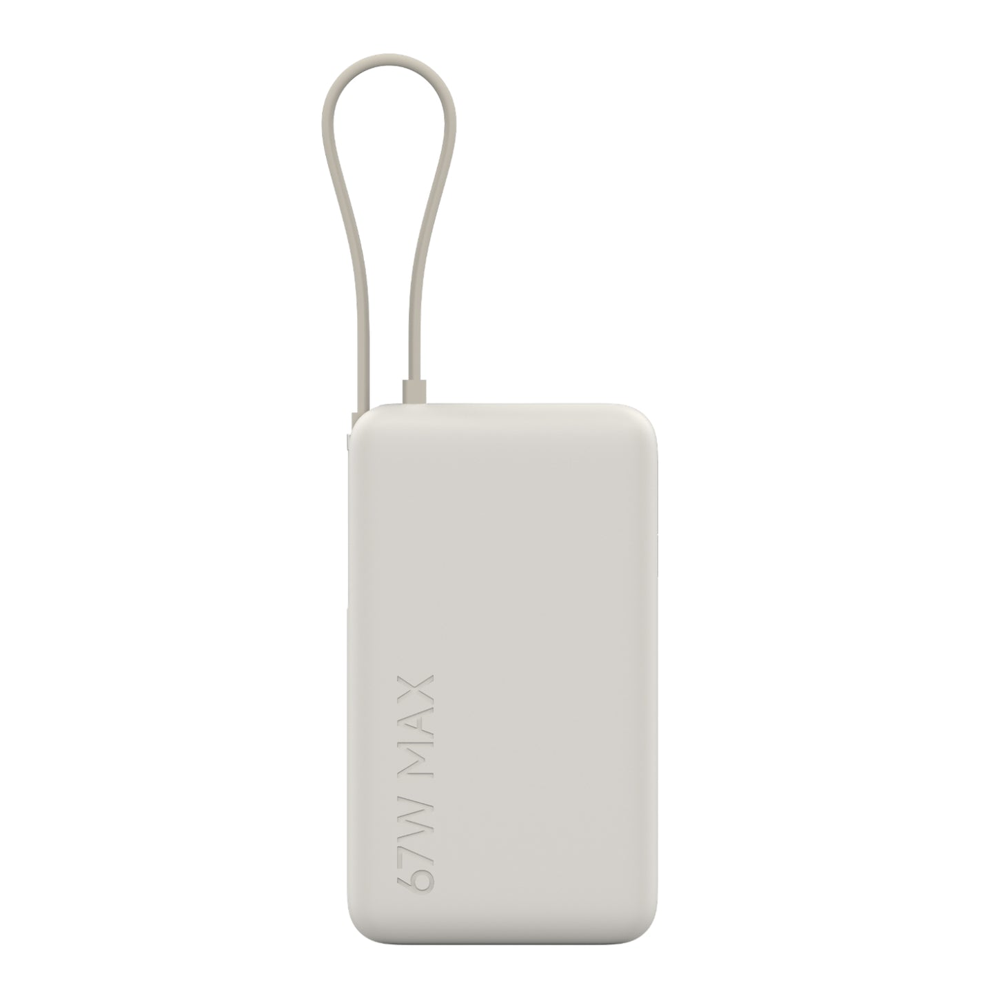 Xiaomi 67W Power Bank 10000mAh (Integrated Cable) - Tan-1