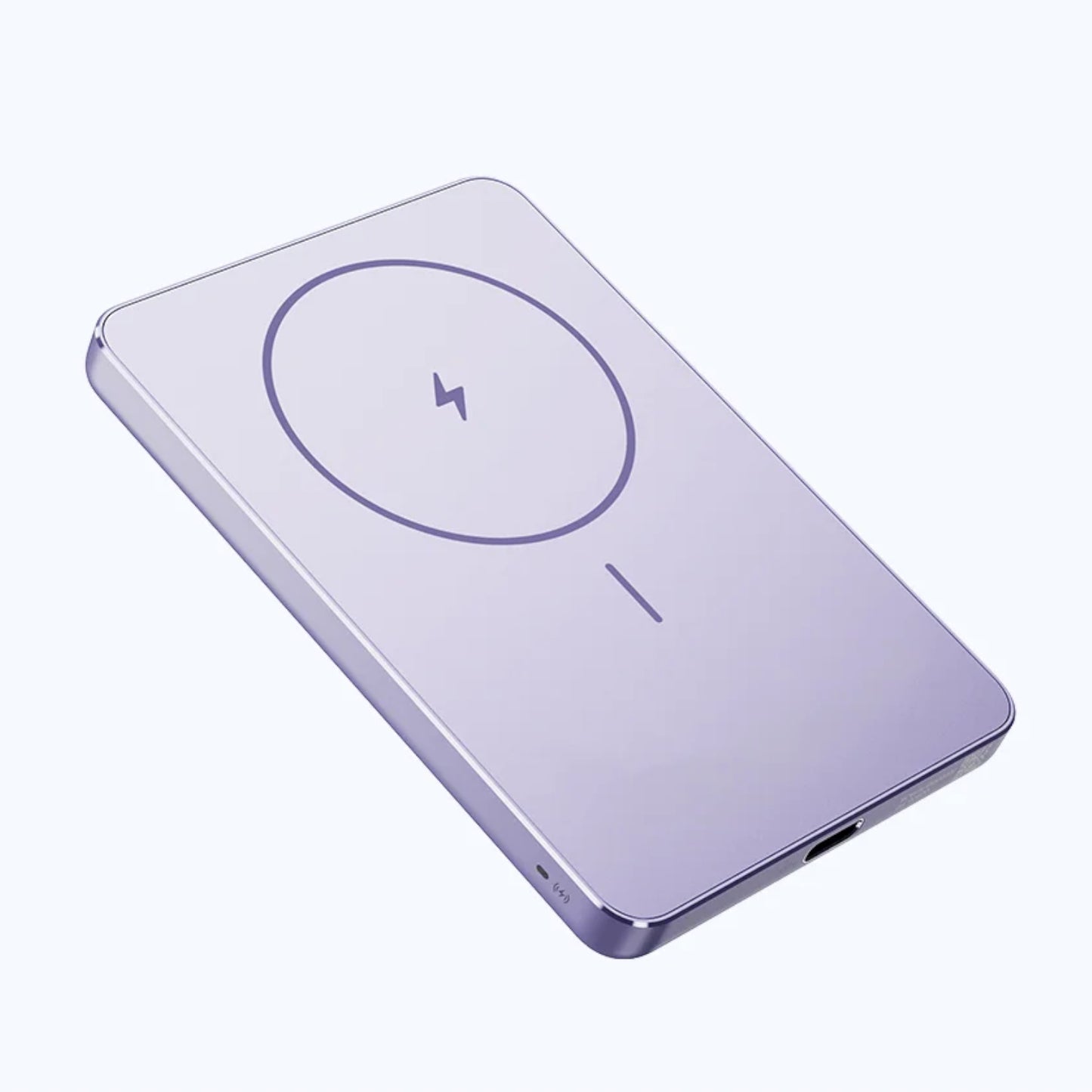 Xiaomi Super Slim Magnetic Power Bank 5000 – Purple-2