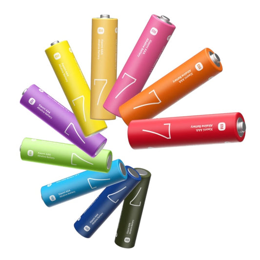 Xiaomi AAA Rainbow Batteries (10 Pack)-0