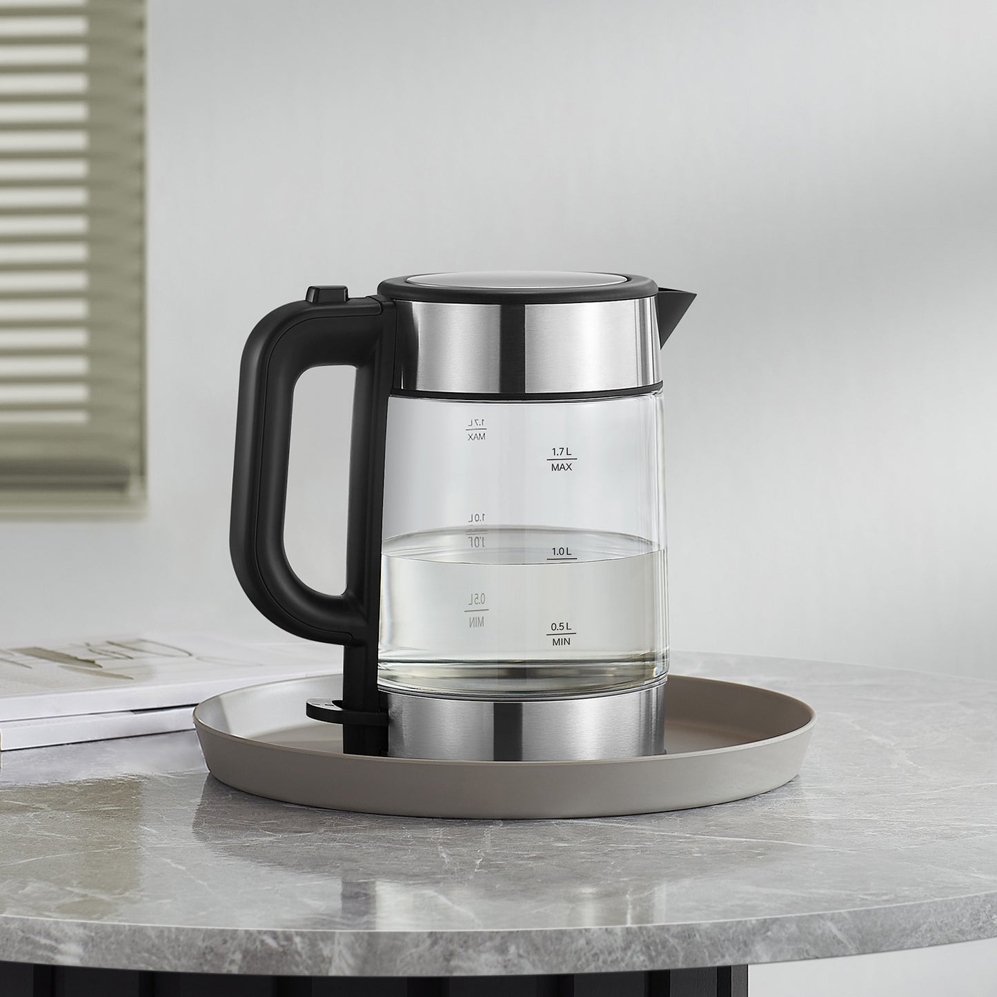 Xiaomi 1.7L Electric Glass Kettle – 2200W Fast Boil-6