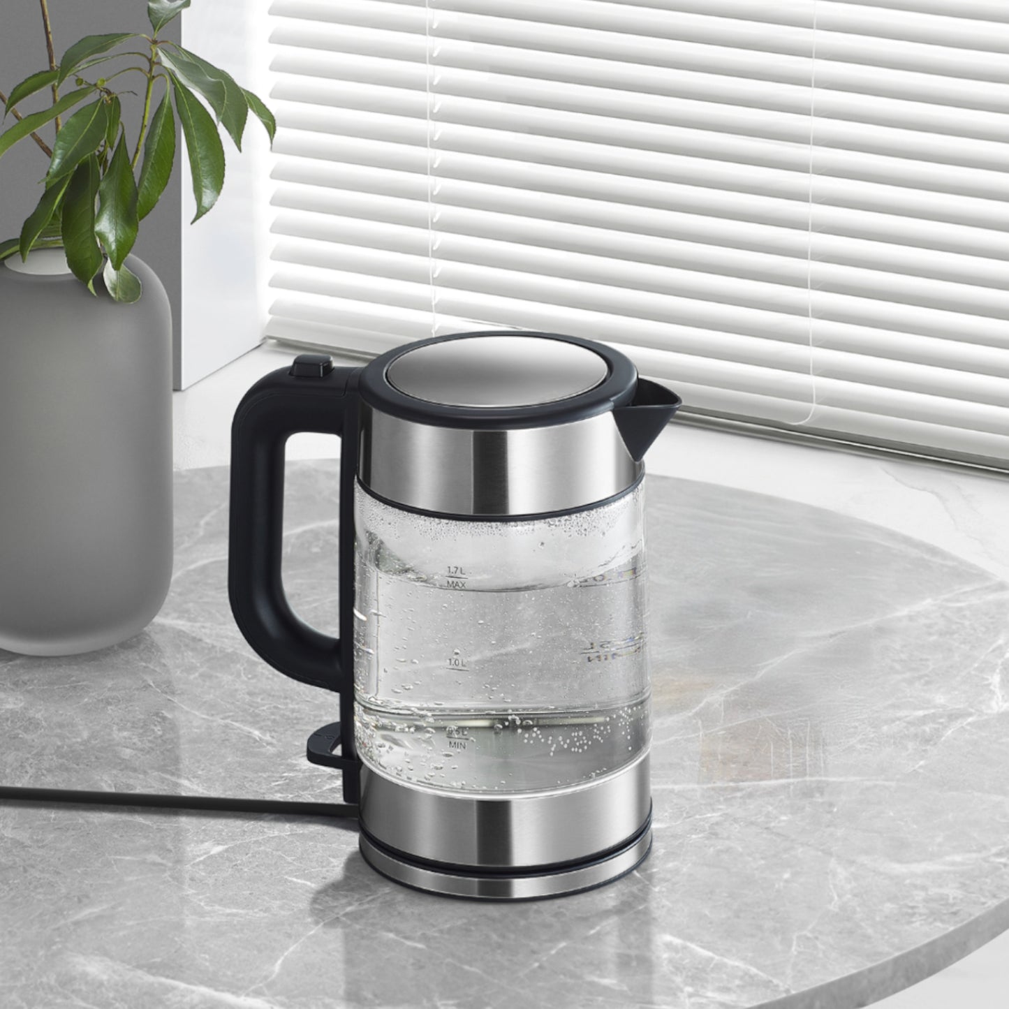 Xiaomi 1.7L Electric Glass Kettle – 2200W Fast Boil-7