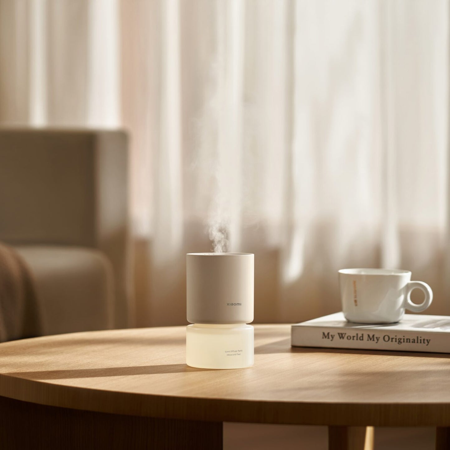 Xiaomi Smart Scent Diffuser (Smart App Control, RGB Ambient Lighting, Motion Sensor, 50-Day Battery)-7