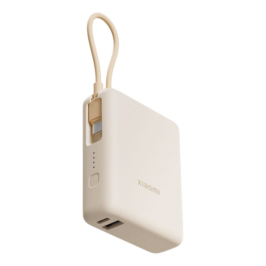 Xiaomi 33W Power Bank 10000 (Integrated Cable) - Tan-0
