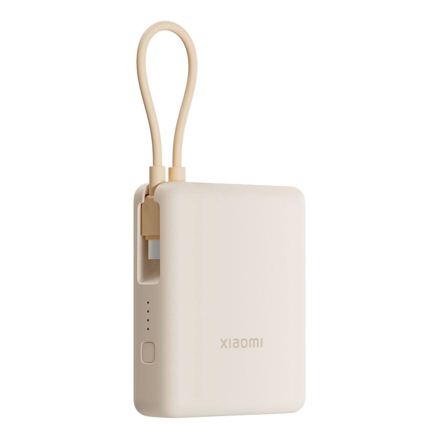Xiaomi 33W Power Bank 10000 (Integrated Cable) - Tan-2