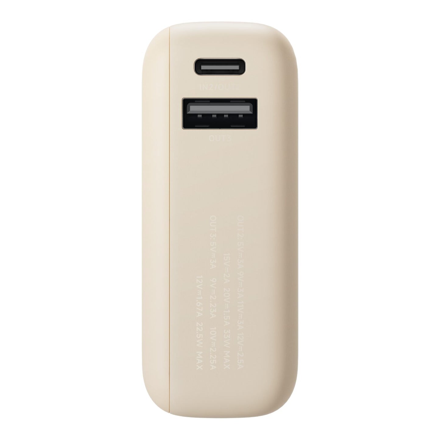 Xiaomi 33W Power Bank 10000 (Integrated Cable) - Tan-7