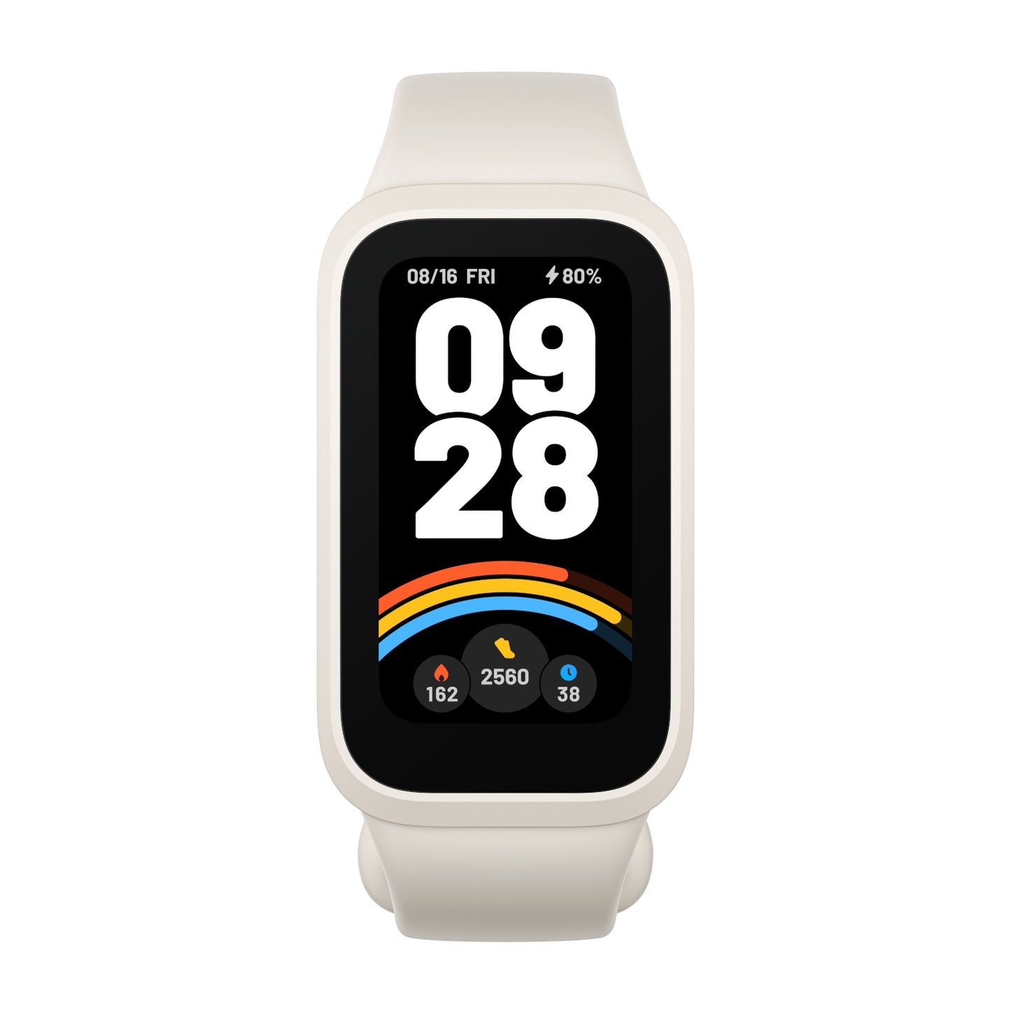 Xiaomi Smart Band 9 Active - Beige White-0
