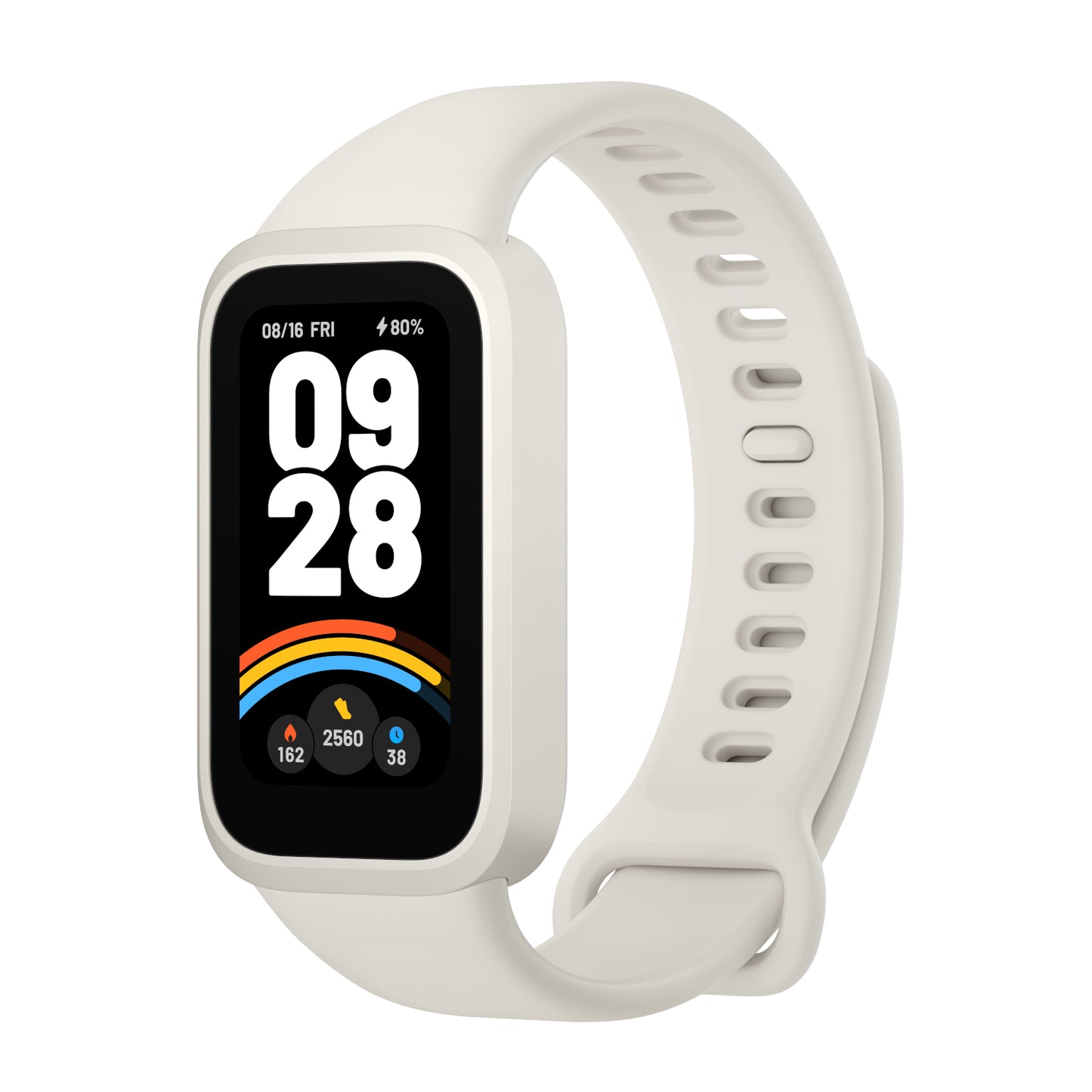 Xiaomi Smart Band 9 Active - Beige White-1