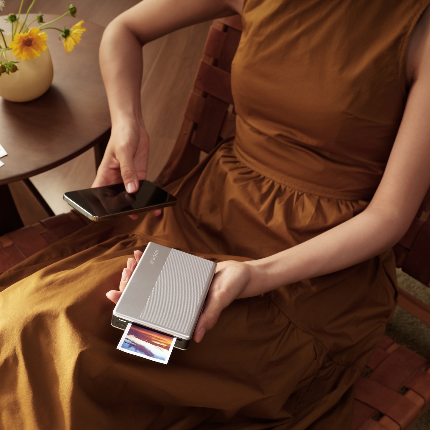 Xiaomi Portable Photo Printer 1S- Silver-9