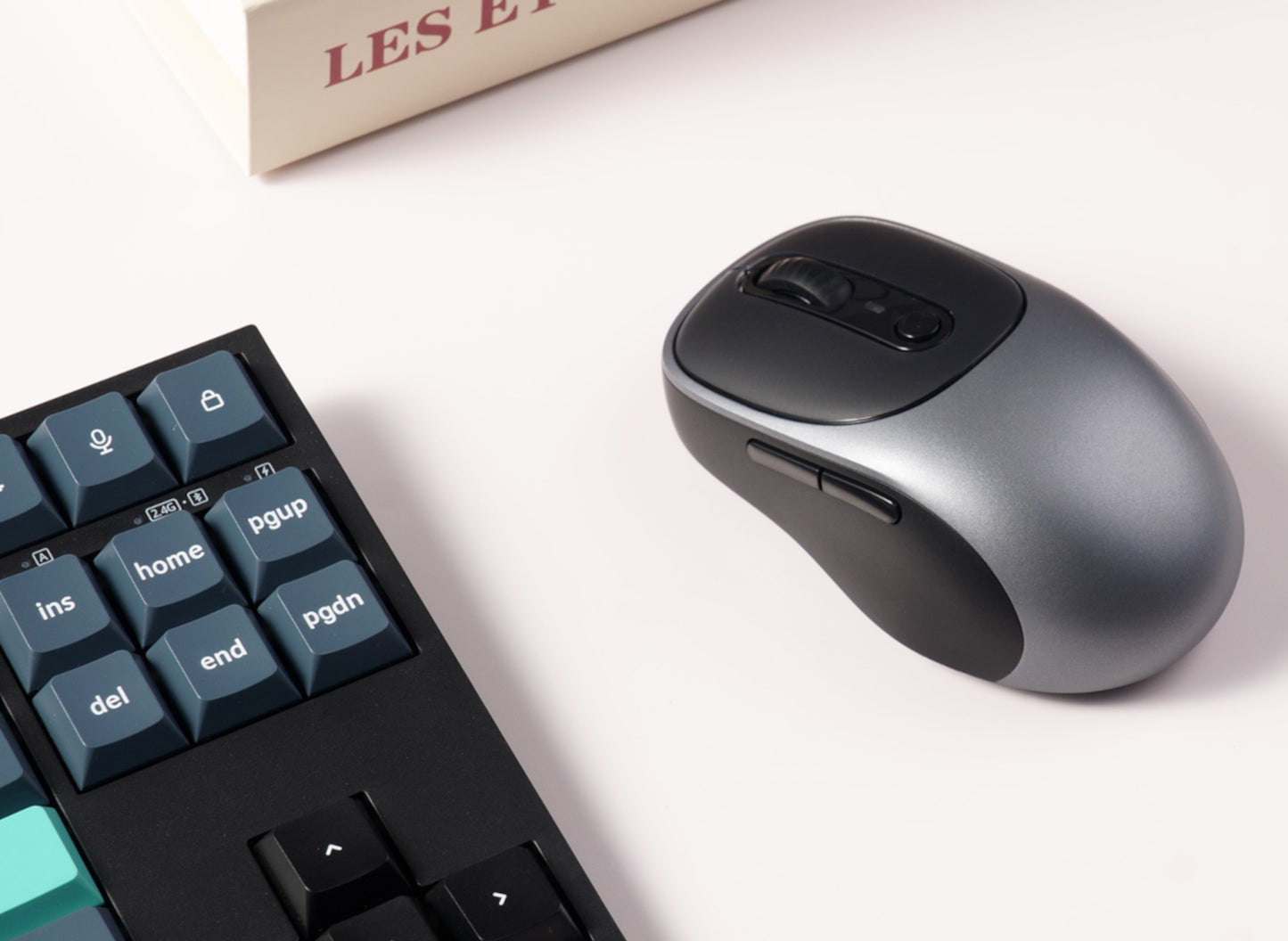 Keychron BM24 Wireless Silent Mouse - Metal Grey-2