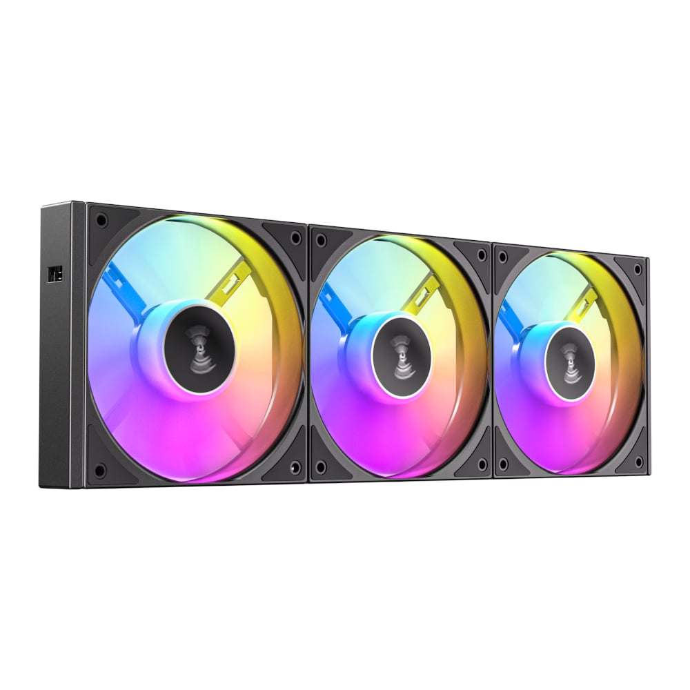 Antec Connect 120 ARGB PWM Fan 3 Pack - Black-1