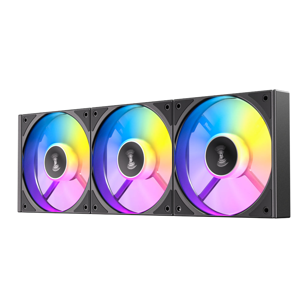 Antec Connect 120 Reverse ARGB PWM Fan 3 Pack - Black-3
