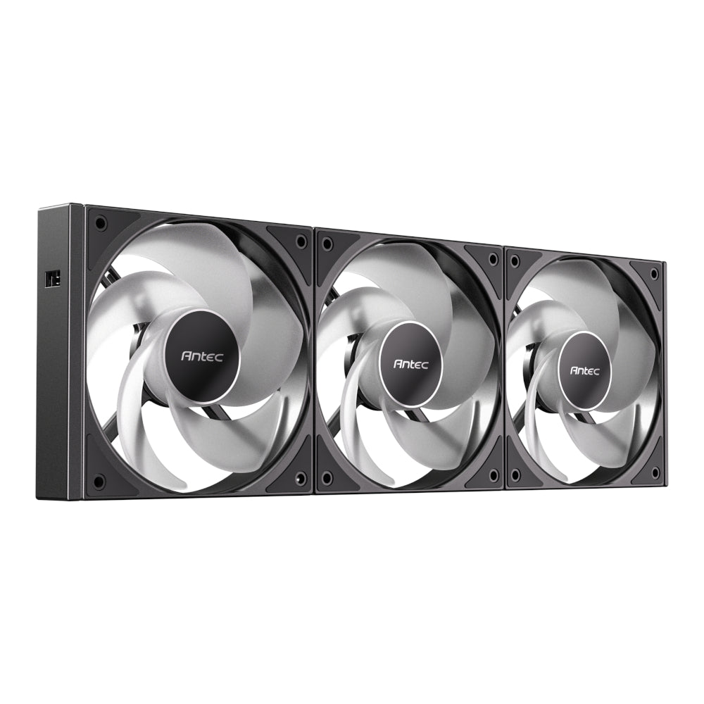 Antec Connect 120 Reverse ARGB PWM Fan 3 Pack - Black-4