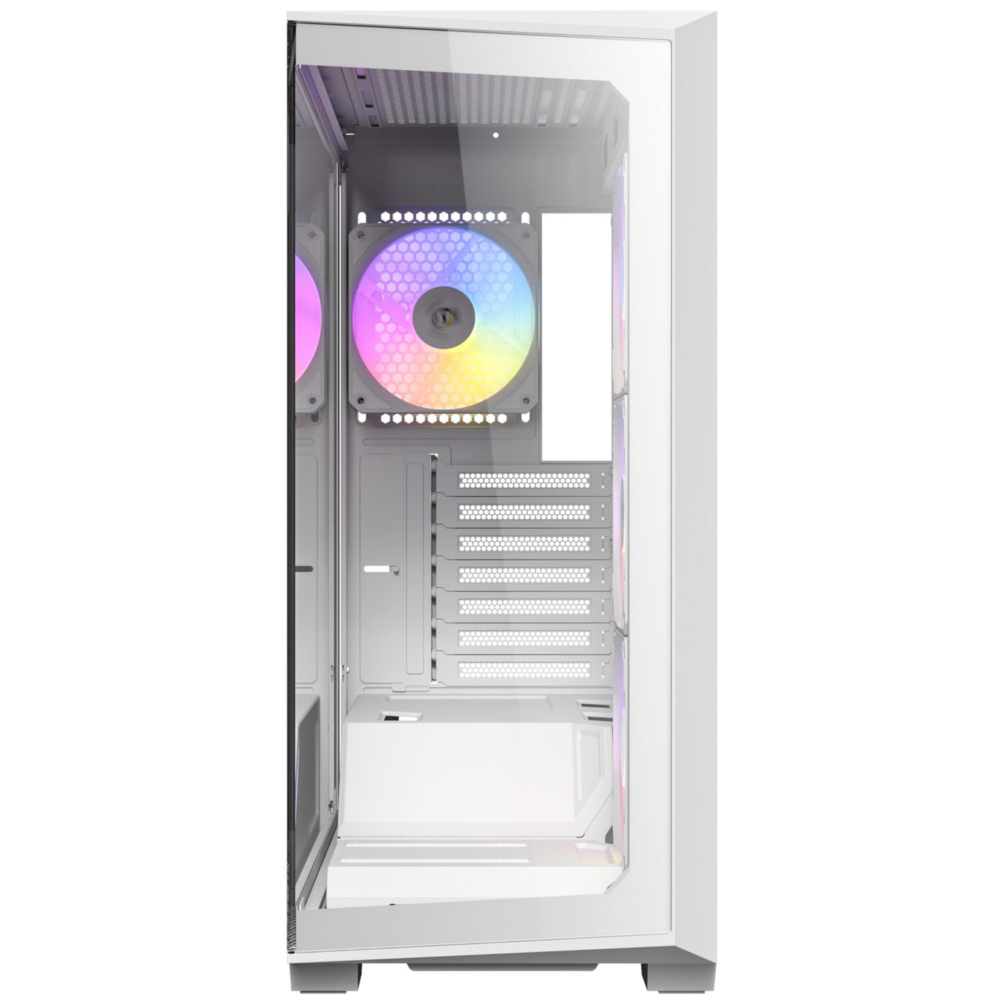 Antec C3 ARGB ATX | Micro-ATX | ITX ARGB Mid-Tower Gaming Chassis – White-1