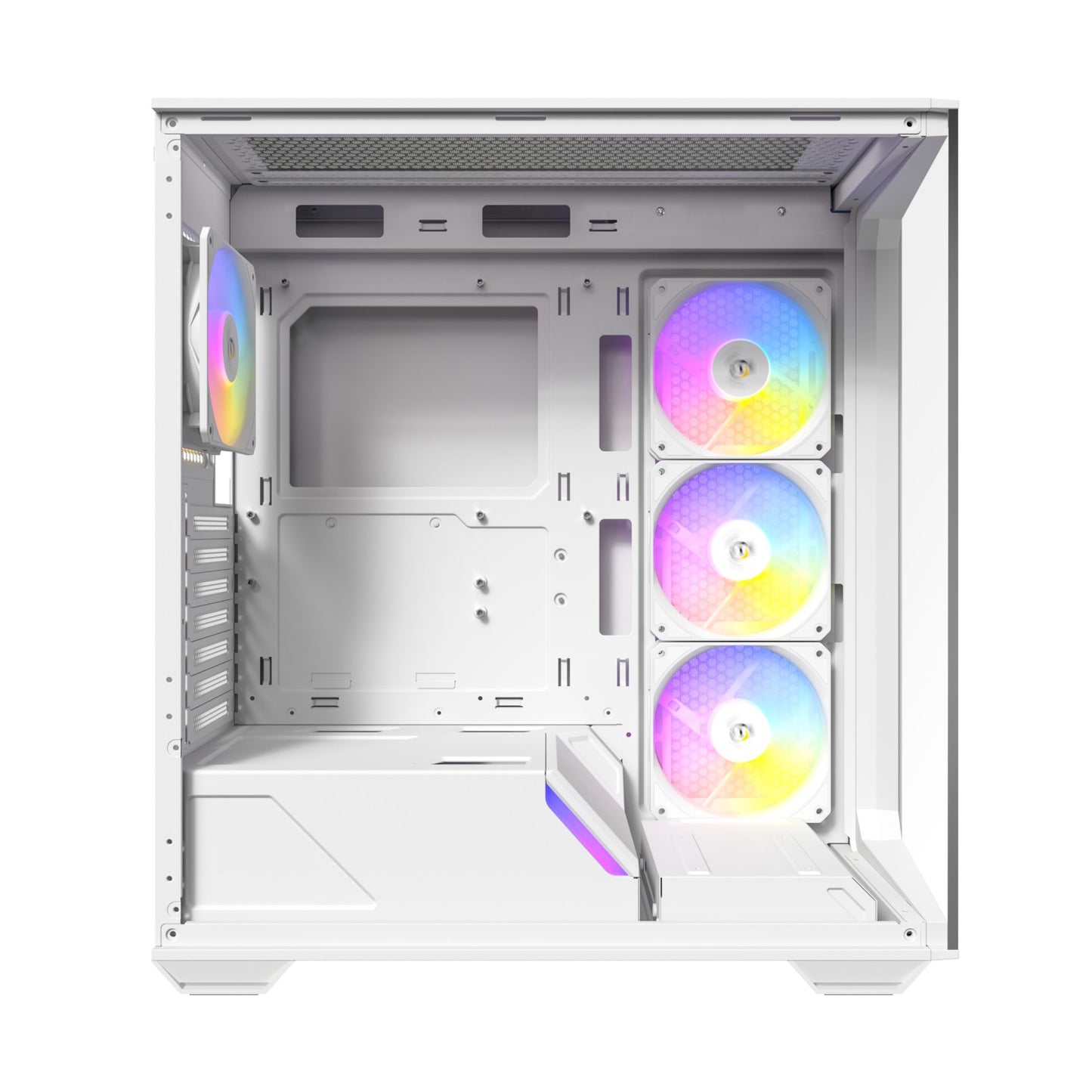 Antec C3 ARGB ATX | Micro-ATX | ITX ARGB Mid-Tower Gaming Chassis – White-4
