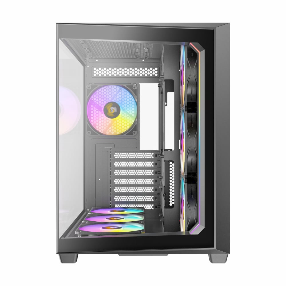 Antec C5 ARGB ATX DUAL Mid Tower Gaming Chassis – Black-2