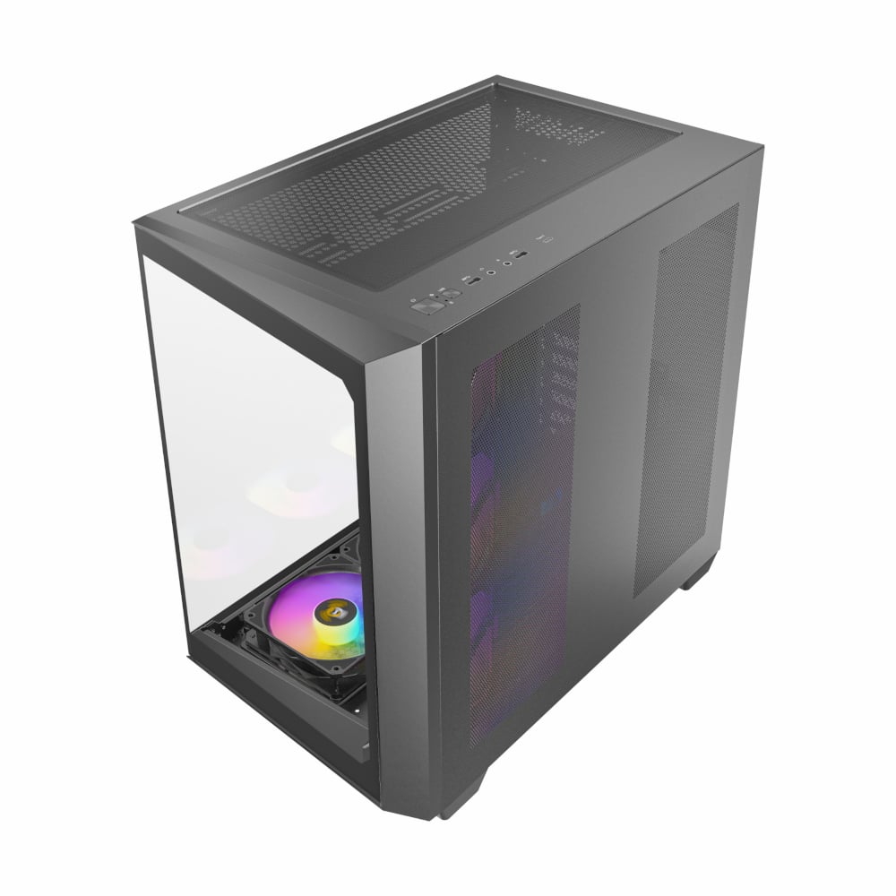 Antec C5 ARGB ATX DUAL Mid Tower Gaming Chassis – Black-5