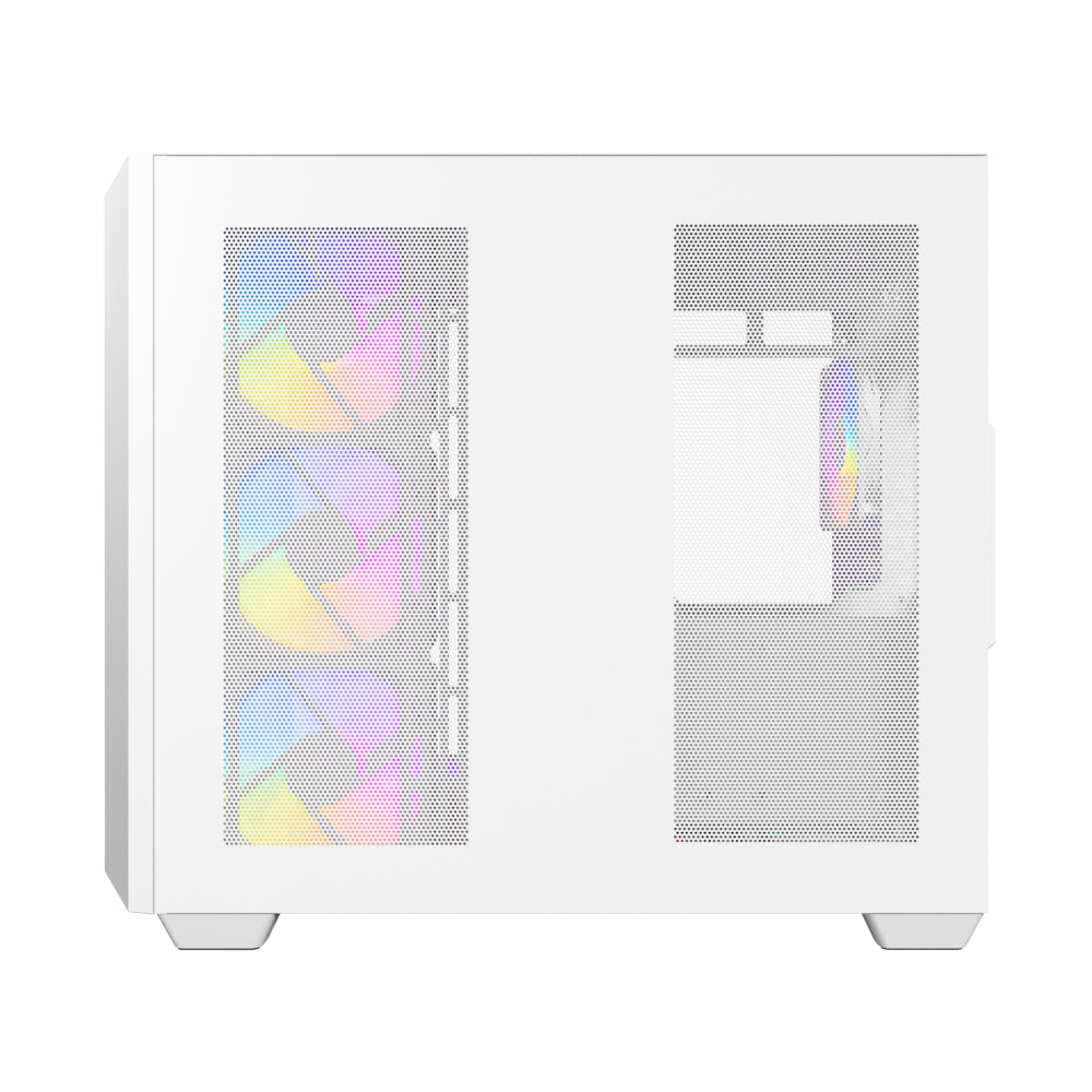 Antec C5 ARGB ATX DUAL Mid Tower Gaming Chassis – White-3