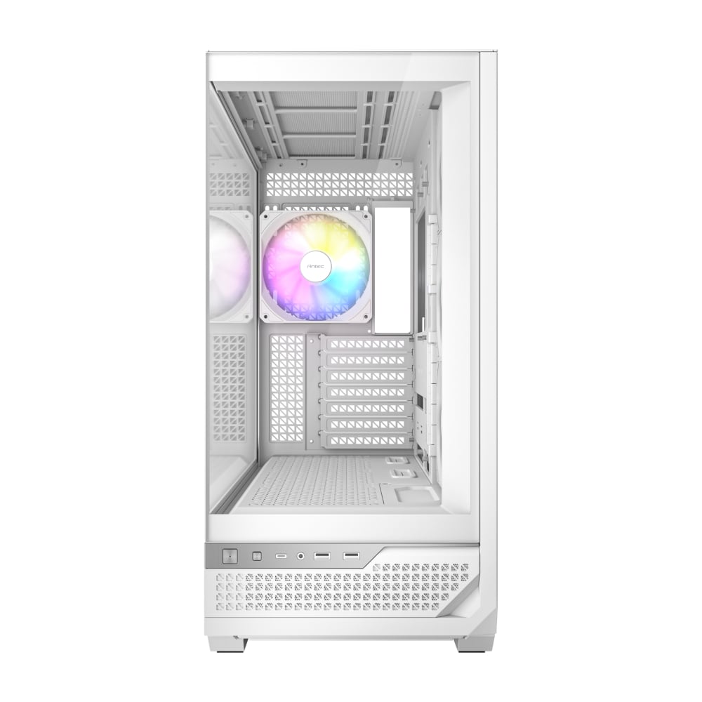 Antec C7 ARGB ATX Mid Tower Gaming Chassis – White-2