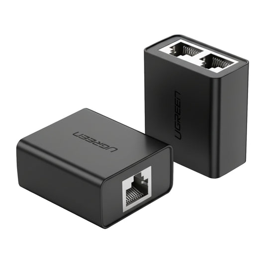 UGREEN RJ45 Splitter Adapter 2 Pack (Black)-0