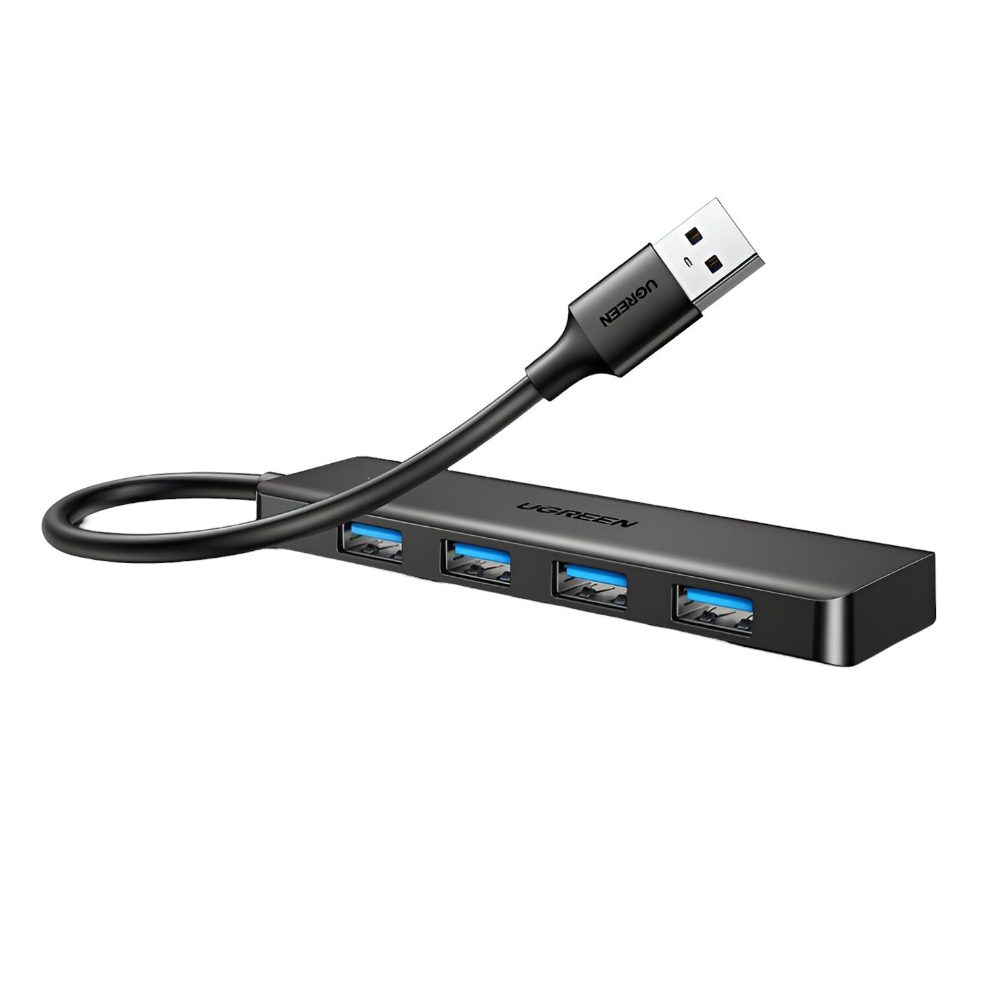UGREEN 4-in-1 USB 3.0 Hub - High-Speed 5Gbps Data Transfer - Grey-3