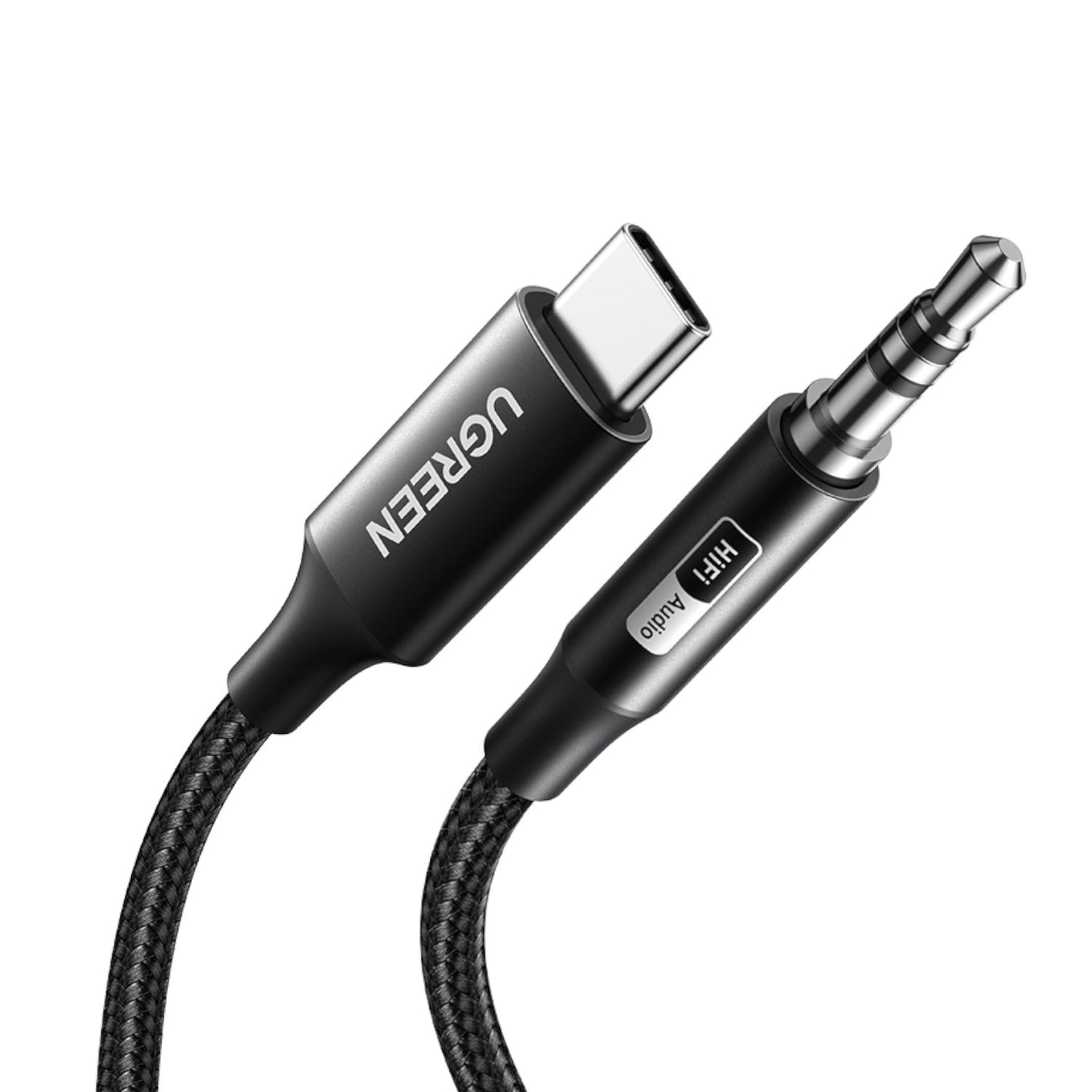 UGreen USB Type-C to 3.5mm AUX Audio Cable 1M - Black-0