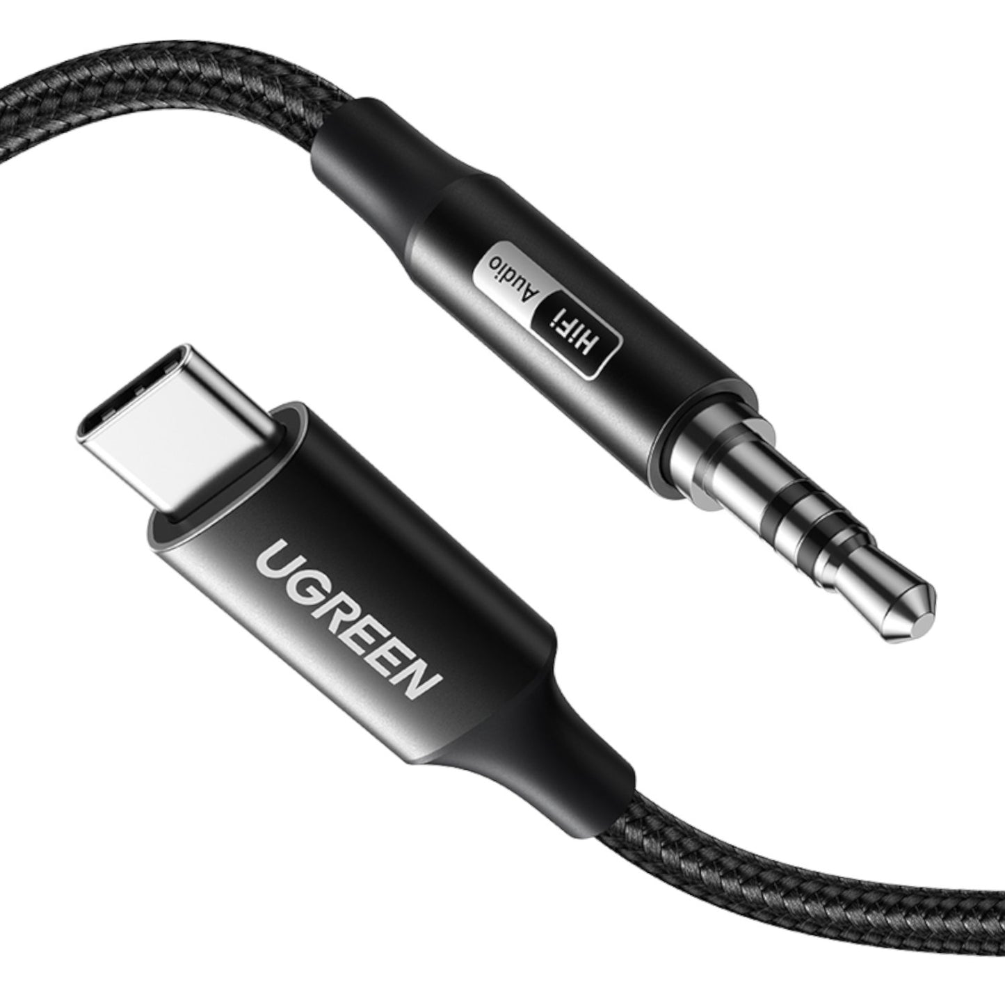 UGreen USB Type-C to 3.5mm AUX Audio Cable 3M - Black-2