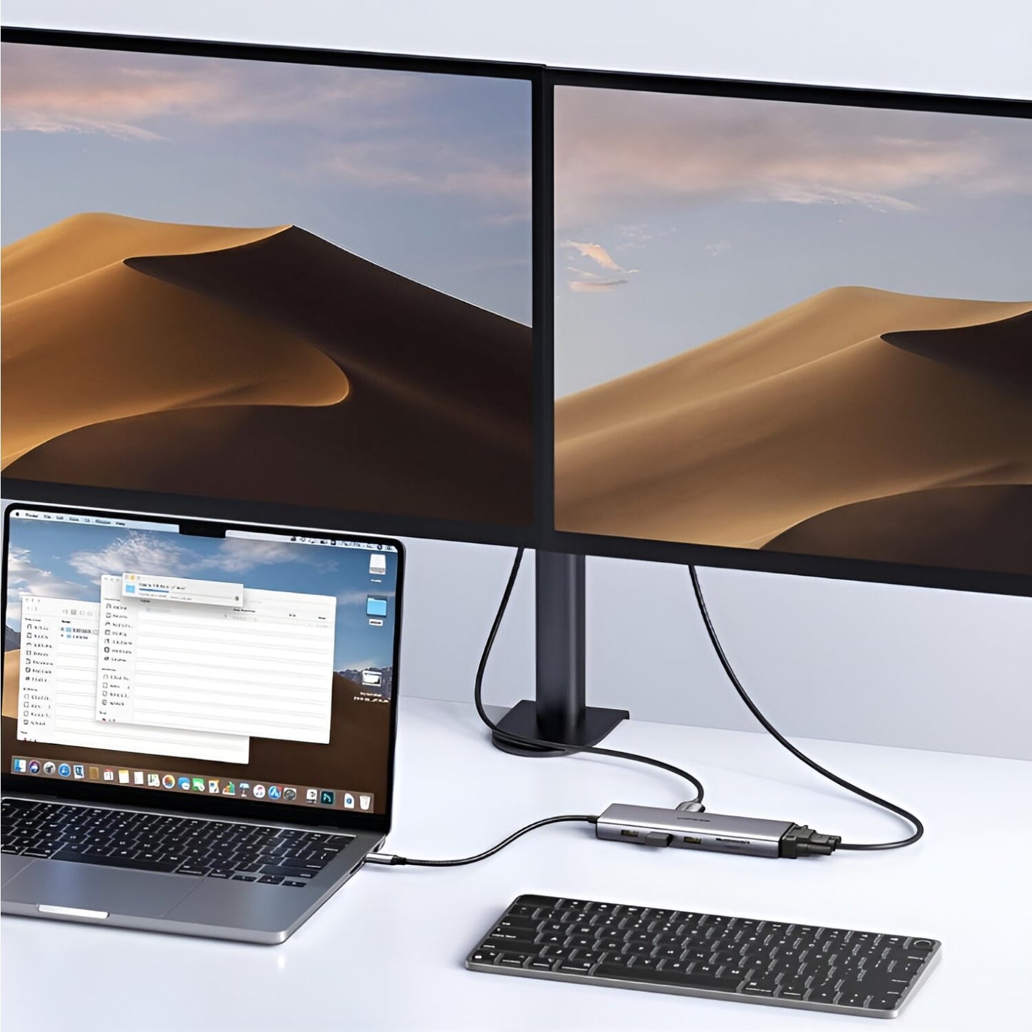 UGREEN 9-in-1 Type-C Hub | HDMI | VGA | LAN | SD/TF | 100W PD | USB3.0-4