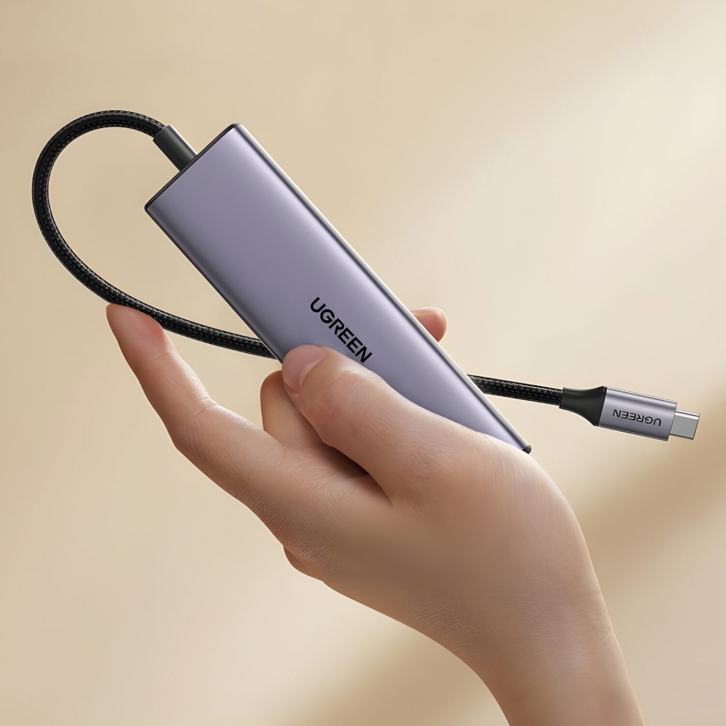 UGREEN Revodok 5-in-1 Type-C Hub | 4K HDMI | Type-C | USB3.0-4