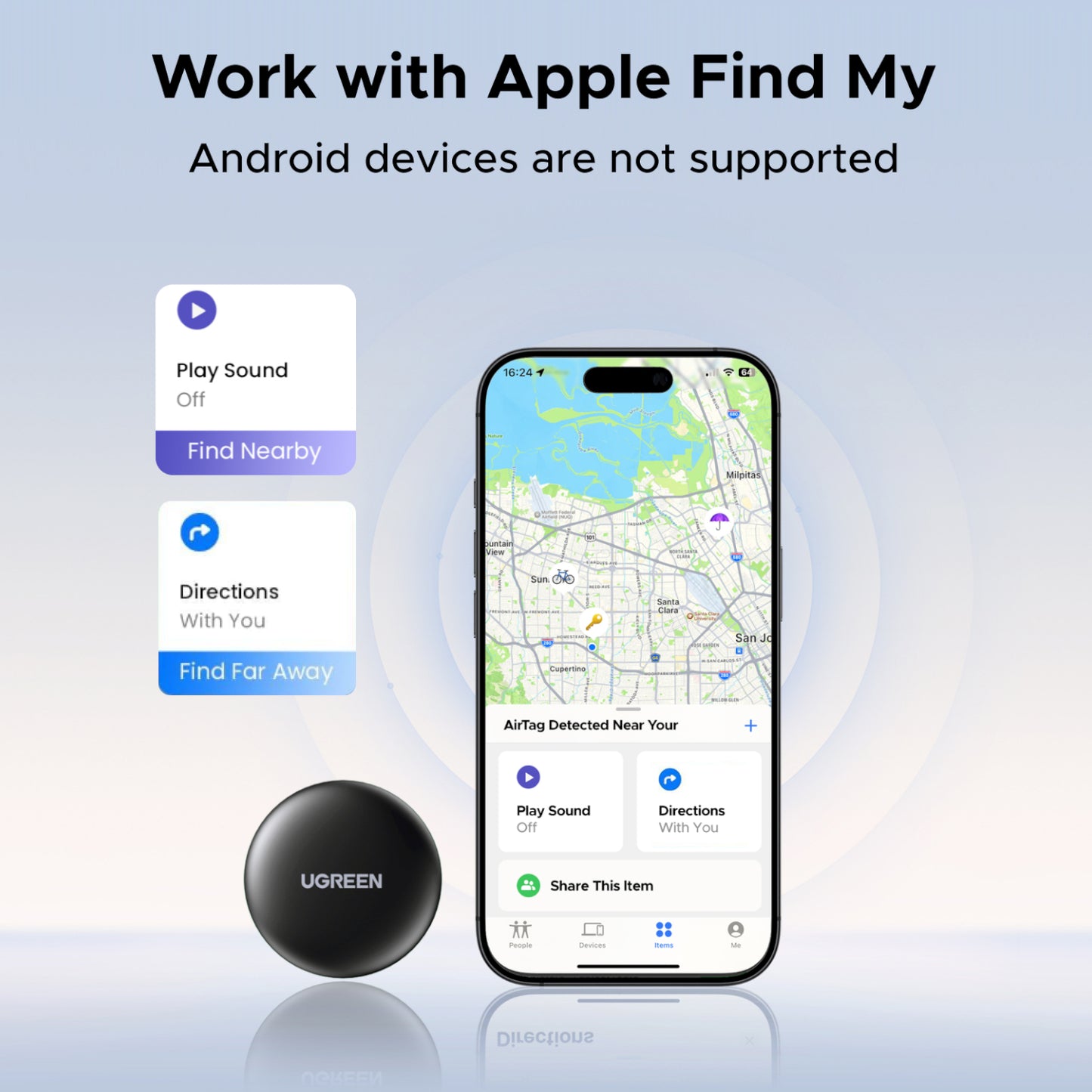 UGREEN FineTrack Mini Smart Finder for Apple Devices-2