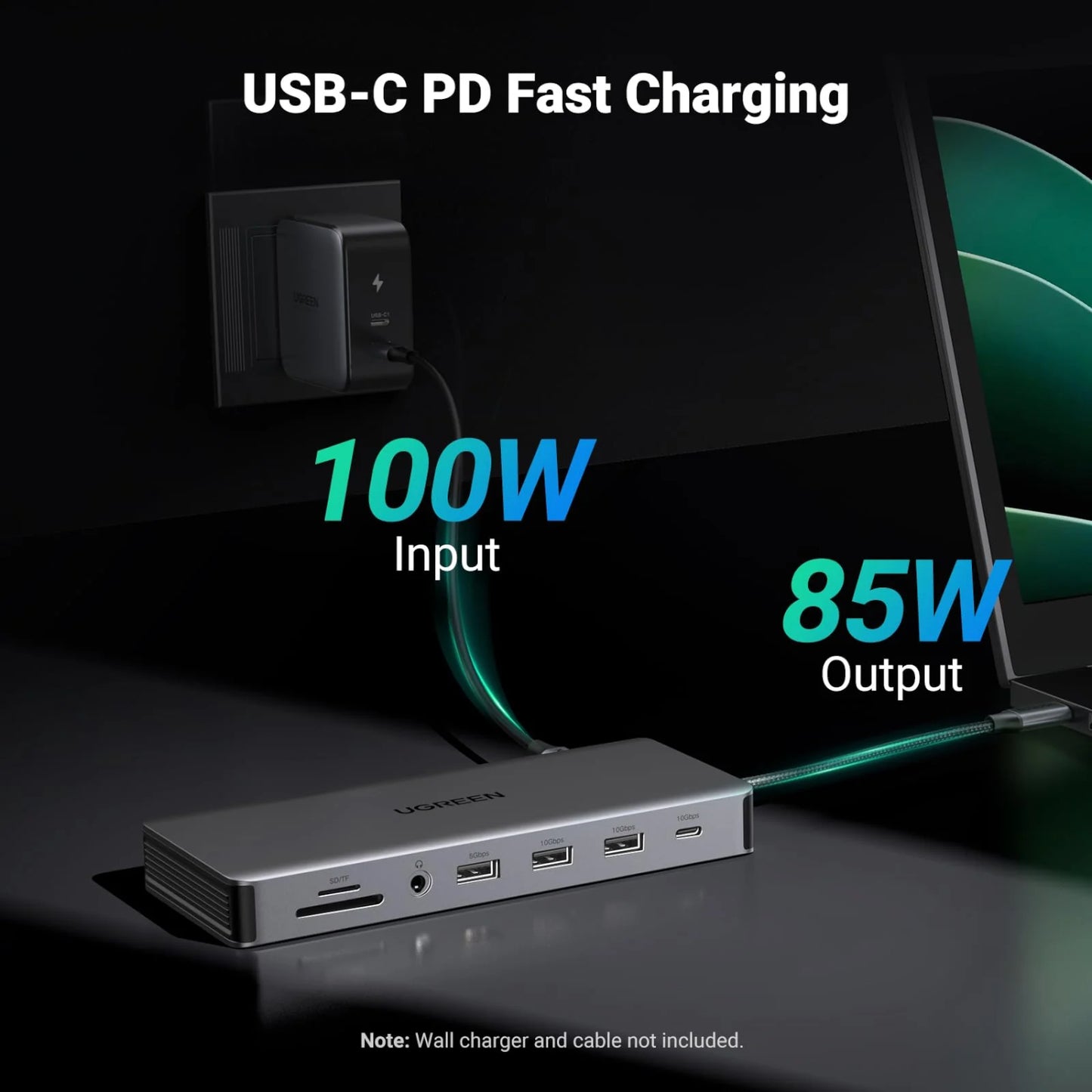 UGreen CM681 Revodok Pro 13-in-1 USB Type-C HDMI and DisplayPort Docking Station-3