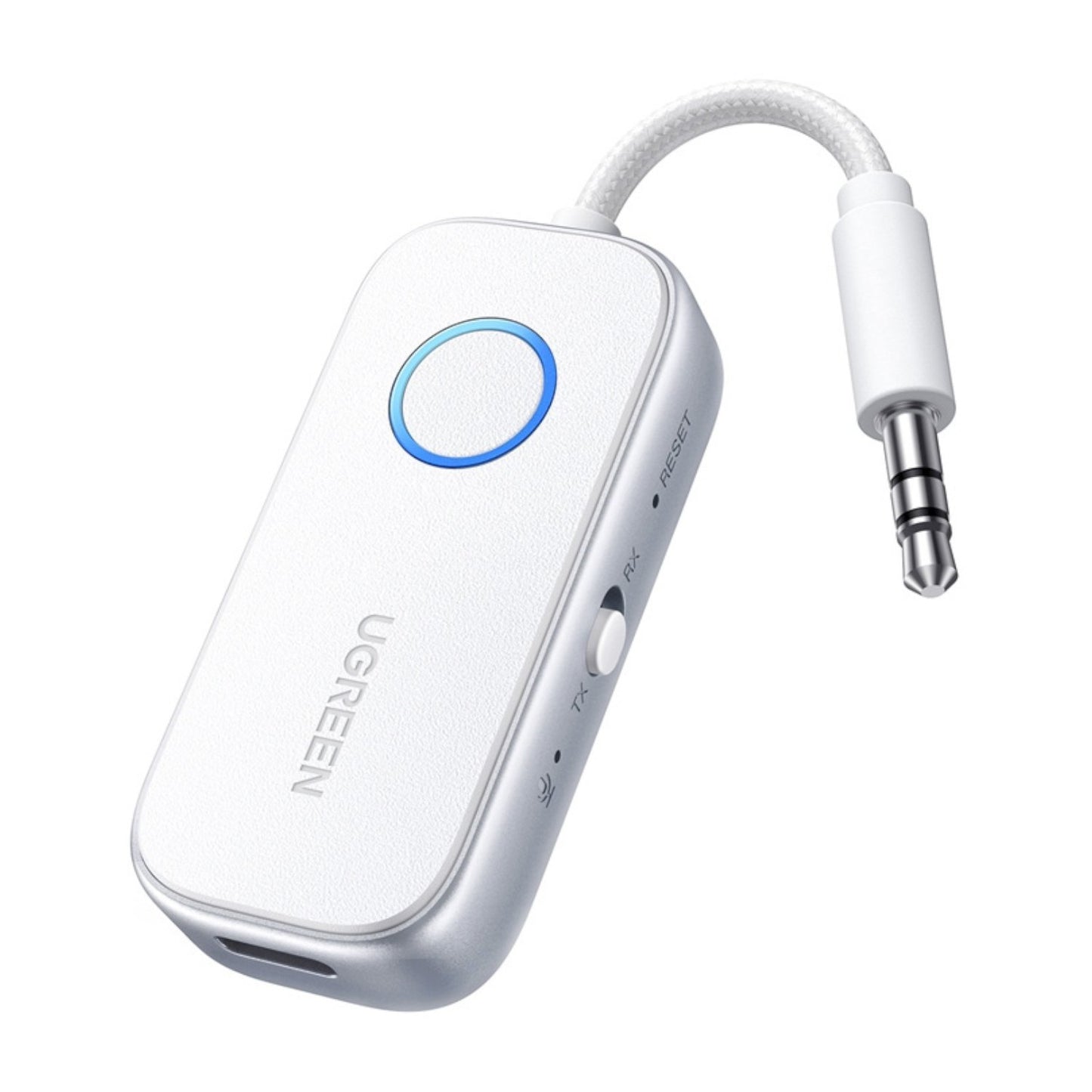 UGreen 3.5mm Bluetooth 5.4 Audio Receiver/Transmitter - White-0