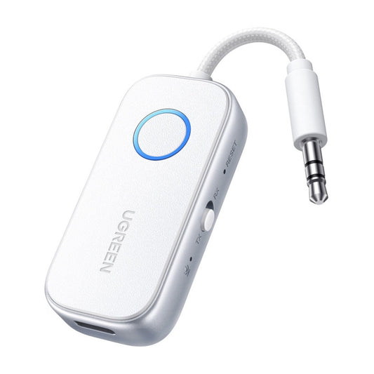 UGreen 3.5mm Bluetooth 5.4 Audio Receiver/Transmitter - White-0