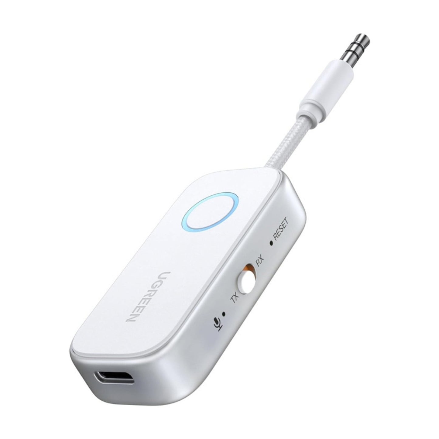 UGreen 3.5mm Bluetooth 5.4 Audio Receiver/Transmitter - White-1